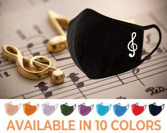 Music Note Mask - Etsy