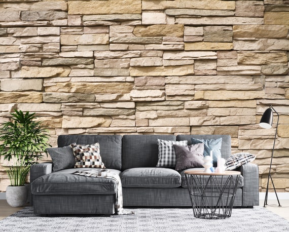 Buy Stone Wallpaper Texture Old Faux 3d Grey Peel and Stick Online in India - Etsy Buy Stone Wallpaper Texture Old Faux 3d Grey Peel and Stick Online in India - Etsy