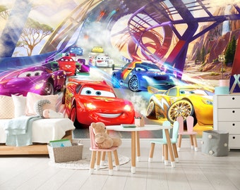 show original title Details about   3D Train Wheel Part C233 Car Wallpaper Wall Mural Self Adhesive Removable Wendy