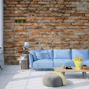 Comprar Papel tapiz autoadhesivo de ladrillo de piedra 3D para muebles,  murales de pared para sala de estar, fondo de pared del dormitorio, papel  tapiz de vinilo impermeable