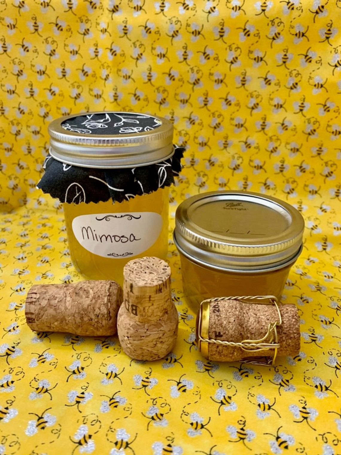 Mimosa Jelly 4oz 8oz Jars Homemade Canned Bees Knees Etsy