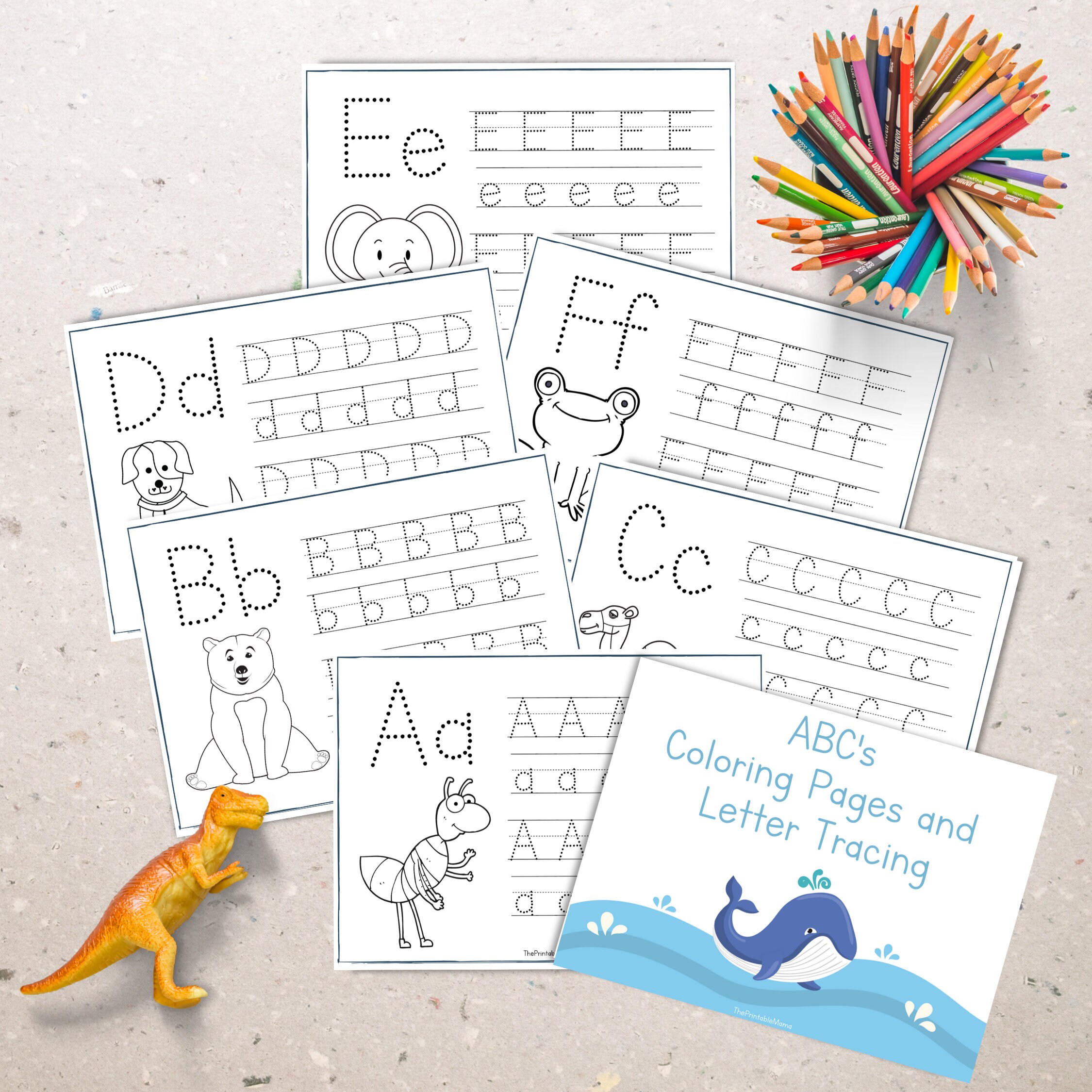Alphabet Activities for Preschoolers and Kindergarten Children Perfect