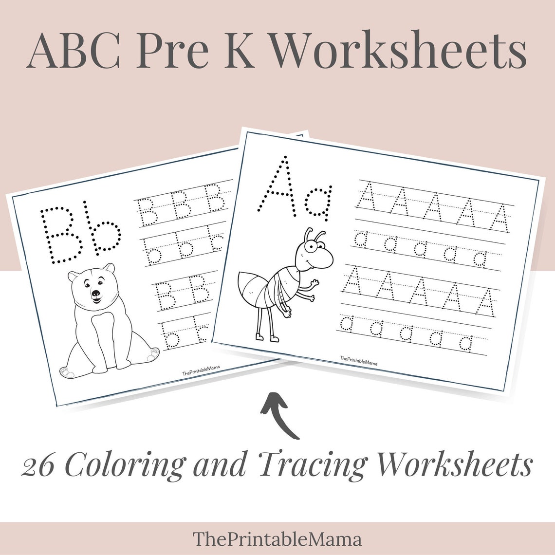 Alphabet Activities for Preschoolers and Kindergarten Children Perfect