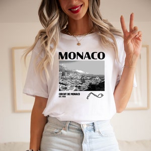 Monaco Formule 1 Grand Prix-shirt