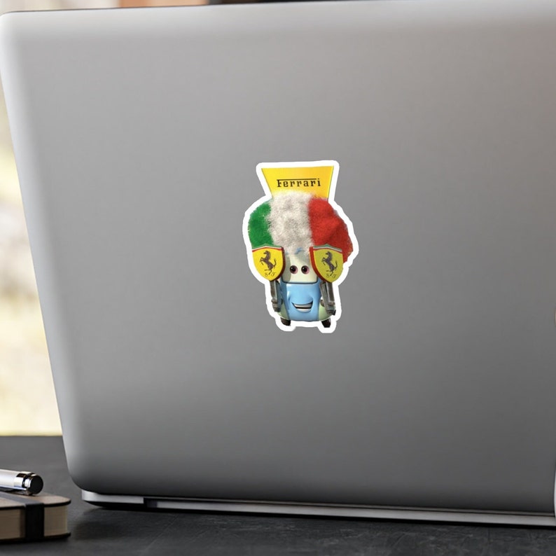 Luigi Ferrari F1 , Formula 1 gifts, formula 1 stickers, f1 gifts, f1 funny, f1 stickers, ferrari stickers image 1