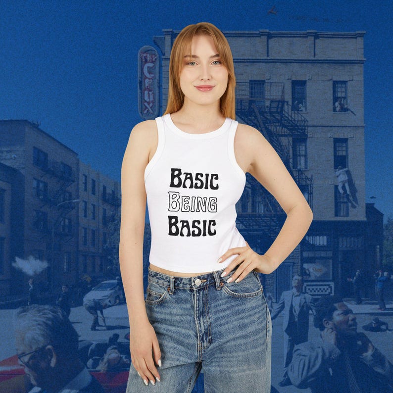 Basic Being Basic crop tank image 2