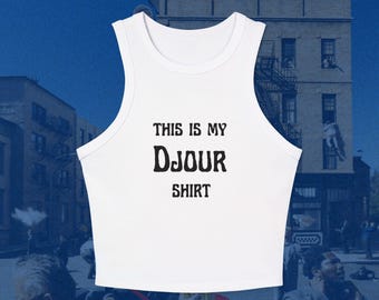 This is my Djour Shirt crop tank