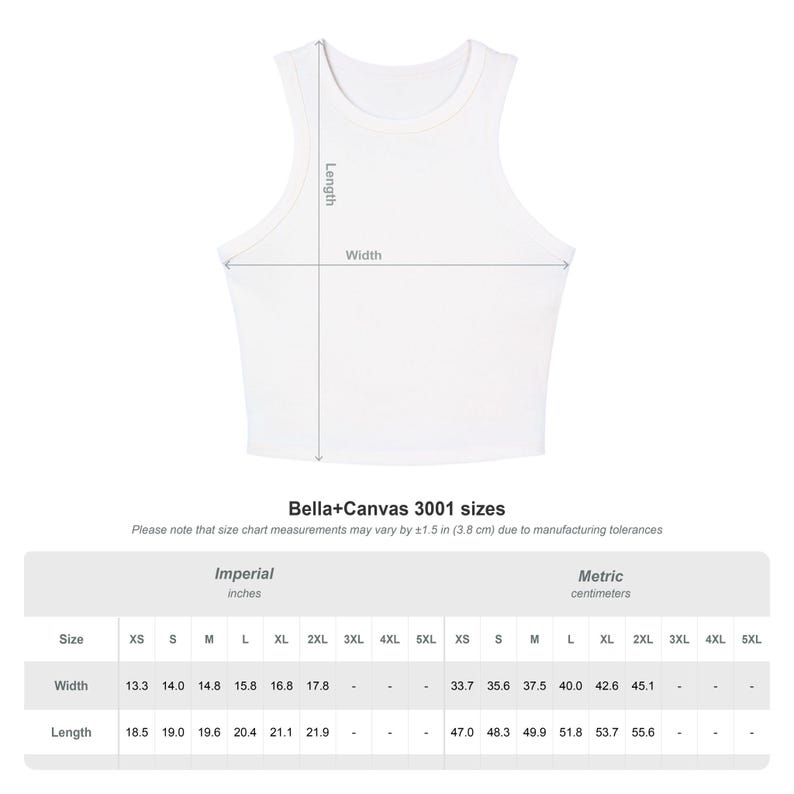 Basic Being Basic crop tank image 4