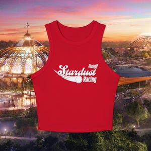 Stardust Racing crop top | Epic Universe inspired Crop Top | Theme Park shirt | Epic Universe shirt | Multi colors available