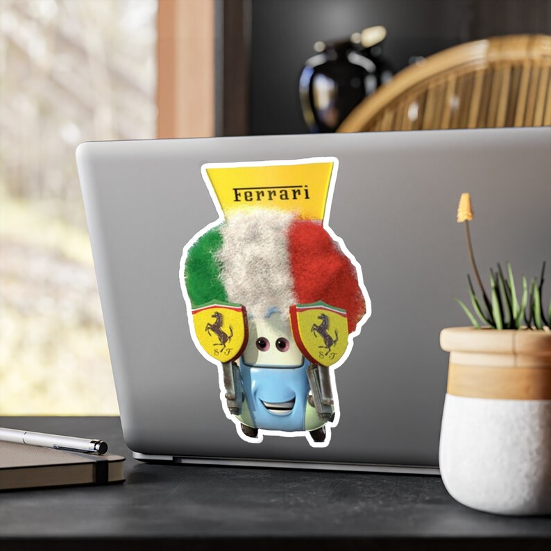 Luigi Ferrari F1 , Formula 1 gifts, formula 1 stickers, f1 gifts, f1 funny, f1 stickers, ferrari stickers image 4