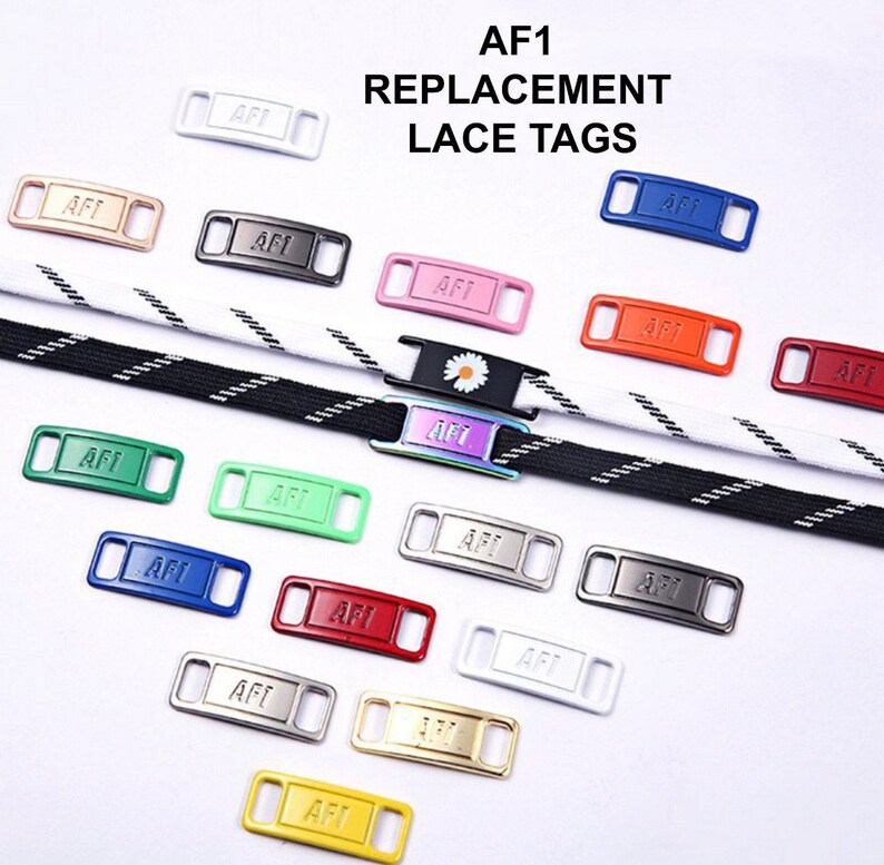 AF1 Lace Buckle Replacement Tags Metal Replacement Etsy