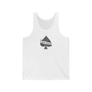 Jack of Spades Tank Cumslut Tee Cuckold Top Ladyboy Clothes Unisex Jersey Tank LGBTQ Adult Fetish