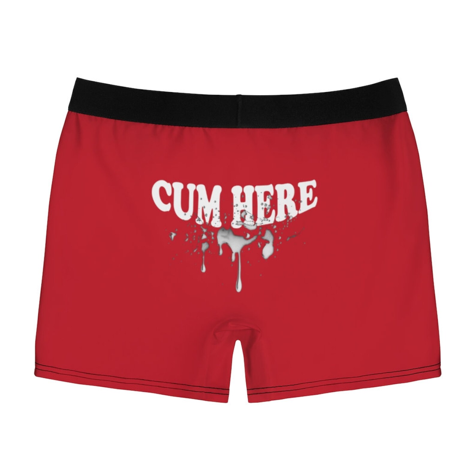 Jack of Spades Masculino Boxer Briefs Red Underwear Cum Here Etsy México