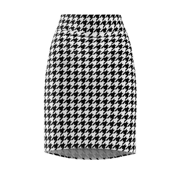 Jupe The Limited - Imprimé Graphique Noir Et Blanc - Taille Small - 100% Coton - Pockets Avant - Occasion Bon état