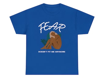 It doesn’t fit me anymore Womens Fear Tshirt Inspirational Fear Doesn main image 4