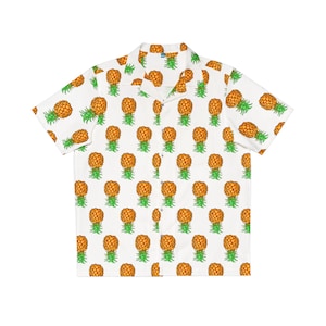 メンズ逆パイナップルハワイアンシャツマルチカラーシャツトラベルパーティシャツシェアリングは思いやりIYKYKスウィンガーライフスタイルトロピカルアタイア