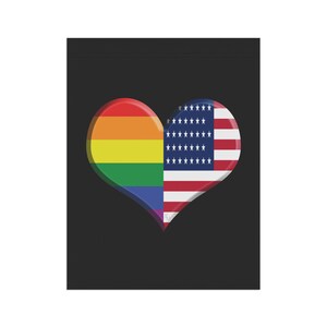 Black Rainbow American Banner Love is Love Flag LGBTQ Lovers IYKYK Gay Banner Pride Banner American Pride image 8