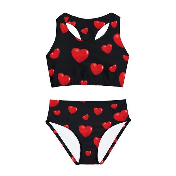 Two Piece Bathing Suits for Little Girls Etsy