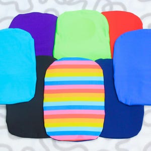Stoma Bag Covers - Stretchy, Active/Swimwear Material, Assorted Patterns and Colours Available