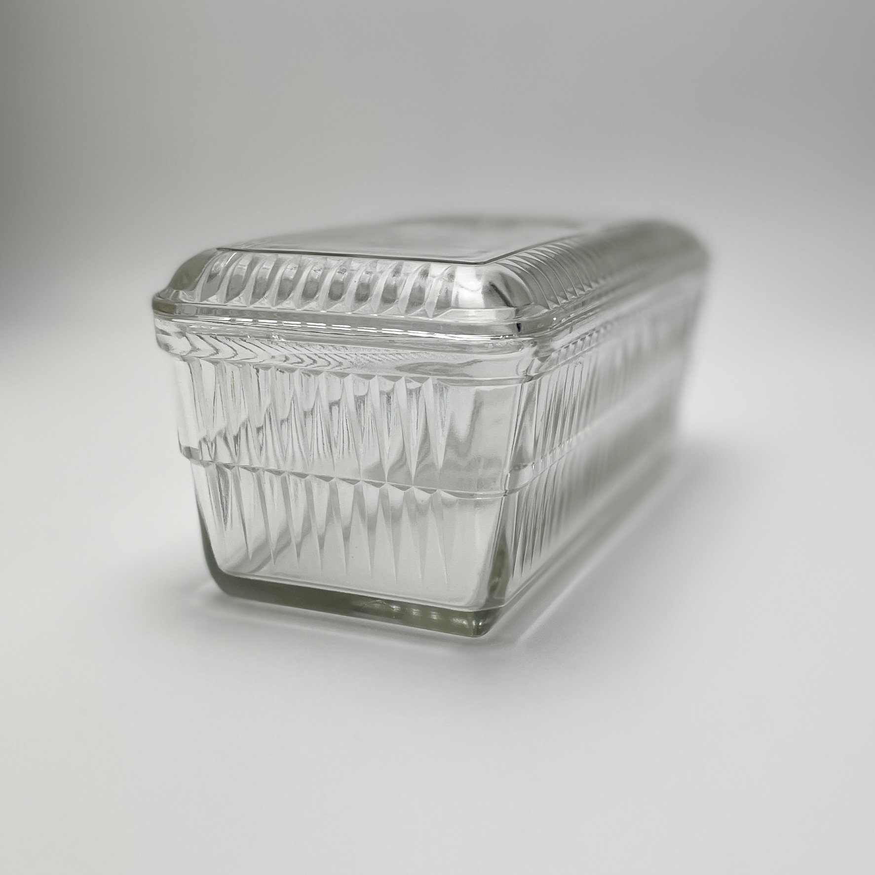 1950s Hoosier Glass Refrigerator Container With Lid MCM Etsy