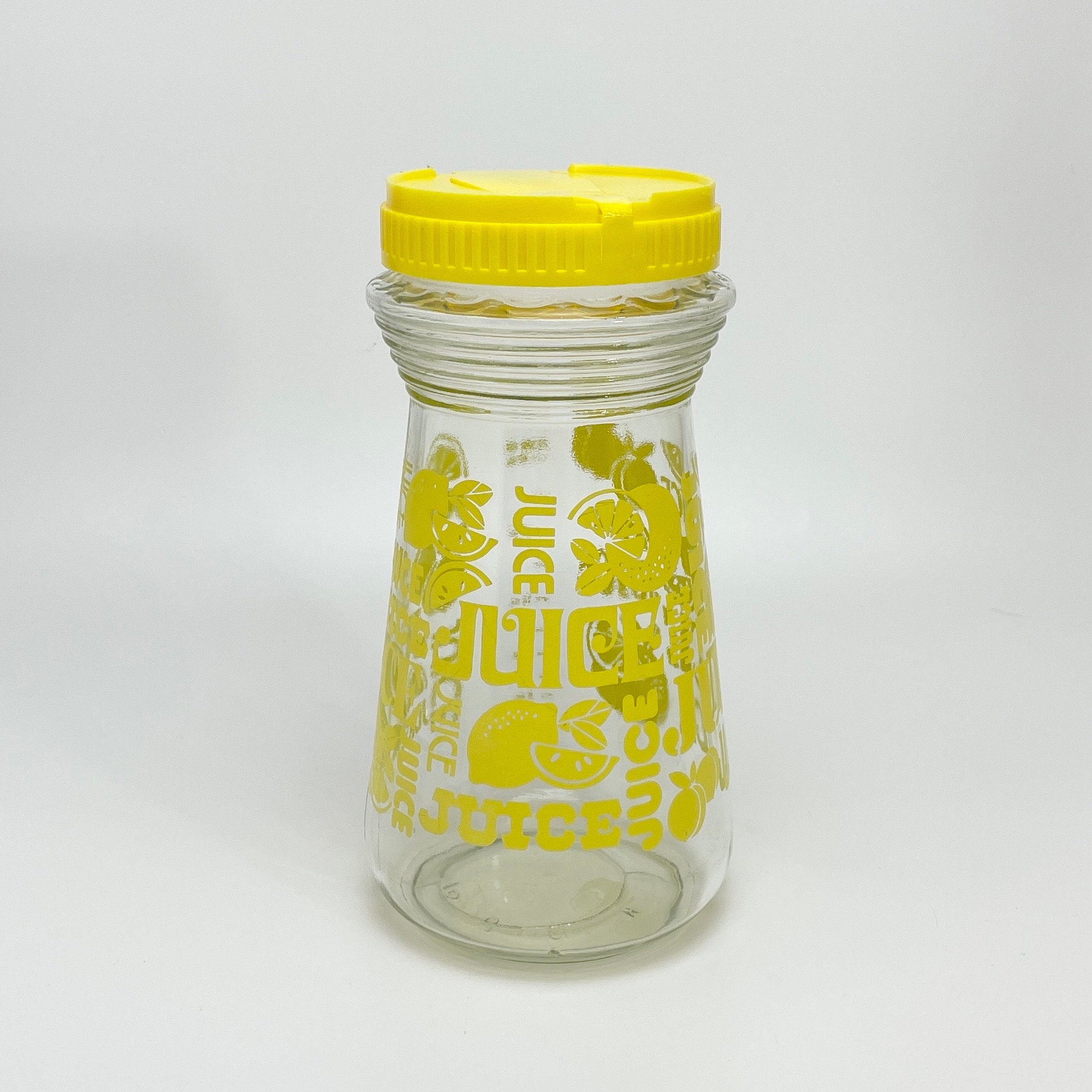 retro yellow juice carafe – old soul goods