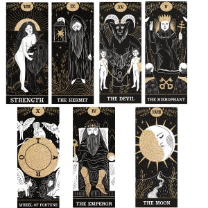 Tarot Card Bookmarks