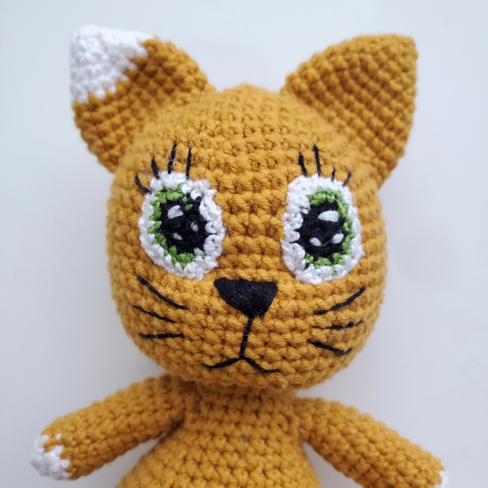 The Set 3 in 1 Crochet Animal Pattern Amigurumi Ginger Cat Etsy