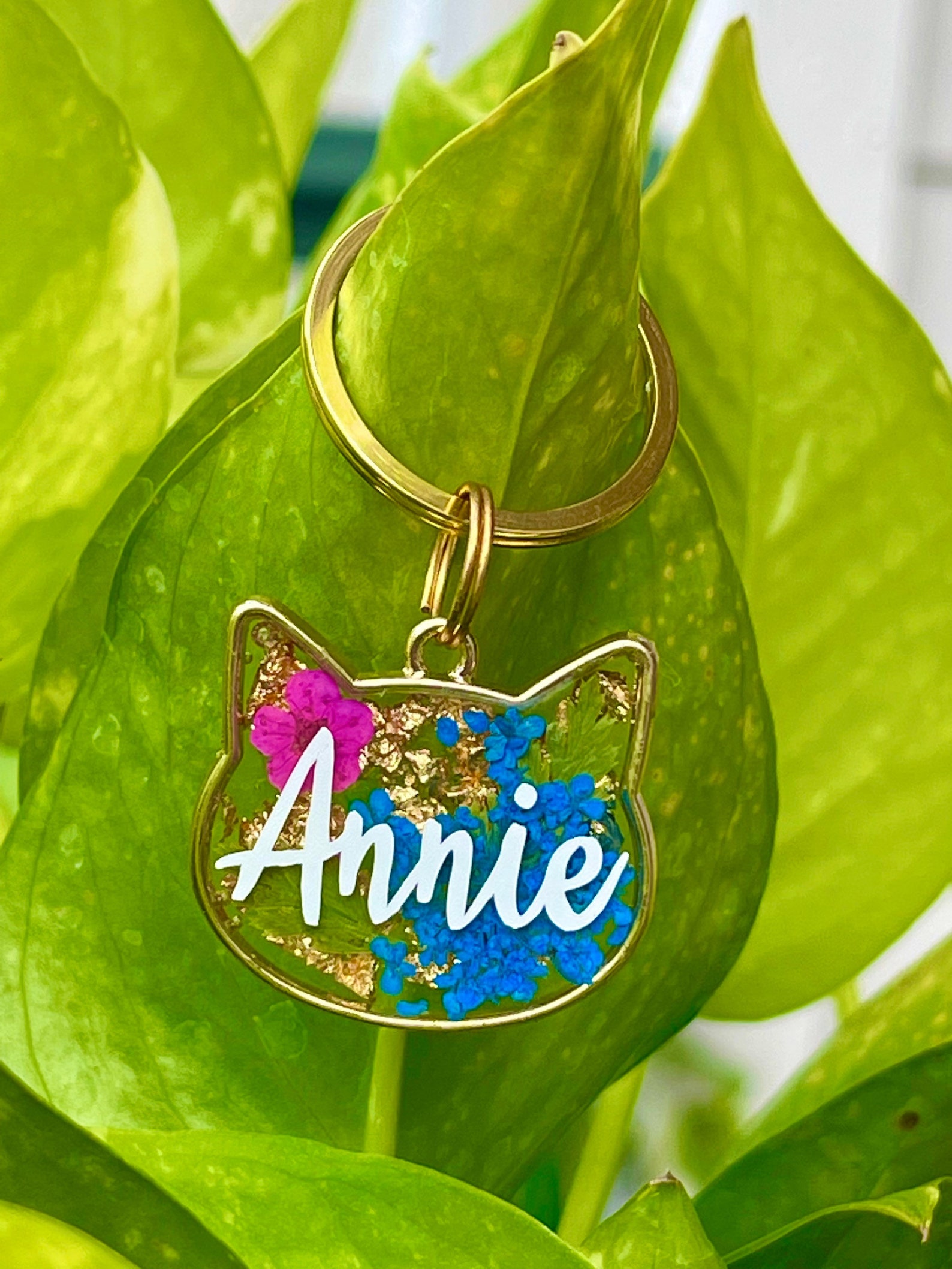 Resin Cat Tags Cat Pendants Custom Cat Tags Cat Tags Etsy