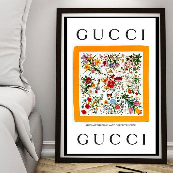 GUCCI＆CHANEL コラボ絵 海外正規品 GUCCI＆CHANEL コラボ絵 海外正規品