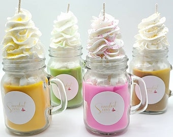 Milkshake Candles- Set of 2