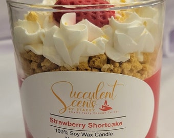 Strawberry Shortcake Candle