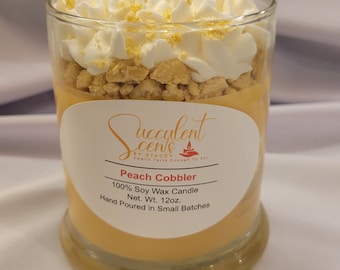 Peach Cobbler Candle