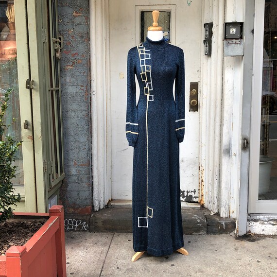 1970s Fabulous Vintage Wenjilli Sparkling Midnight