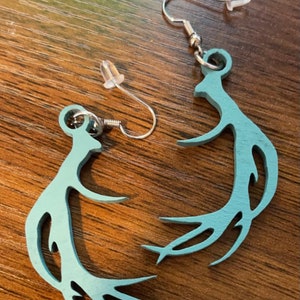 Antler Earrings