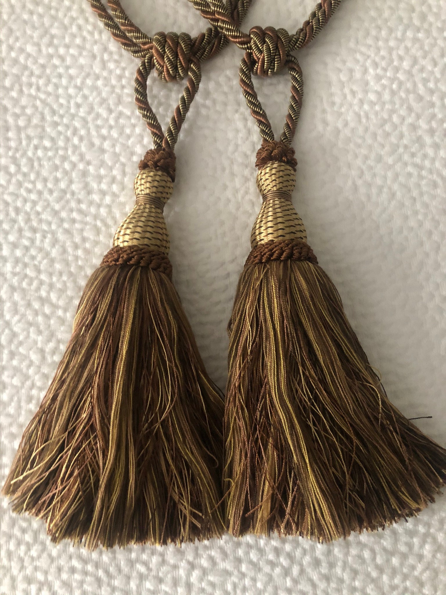 Luxury Doubletassel Tieback Etsy