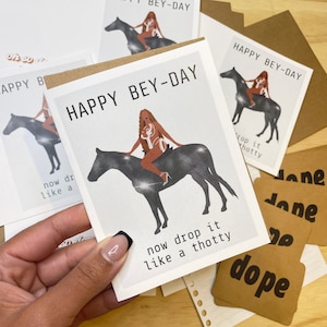Carte de voeux Happy Bey-Day Renaissance
