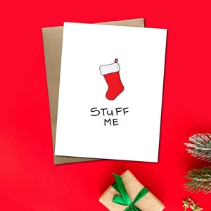 Stuff Me - Carte de voeux Noël/Fêtes