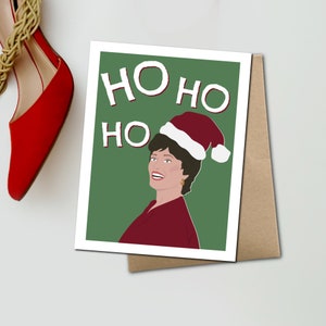 Ho Ho Ho - Blanche Devereaux Carte de voeux Carte de Noël/Fêtes