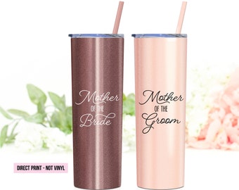 Mother of the Bride or Mother of the Groom Cup | Mother of the Groom Gift | Stepmother of the Bride Tumbler | Mother's Day Gift | UVPrint S7