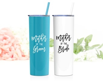 Mother of the Bride Gift | Mother of the Groom Cup | 20 Ounce Tumbler | Father of the Bride Gift | Wedding Party Gift | S2