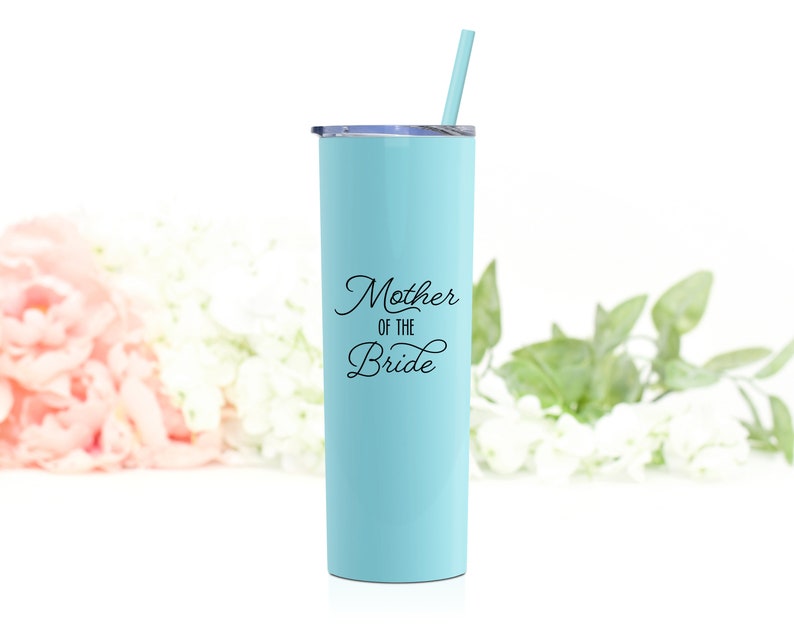 Mother of the Bride or Mother of the Groom Tumbler Stepmother of the Bride or Groom Gift Stepmom of the Bride Cup Mother of the Bride Seafoam