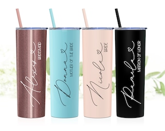 Bridesmaid Gift | Maid of Honor Proposal | Custom Tumbler | Mother of the Groom | Bridal Party Gifts | Matron of Honor