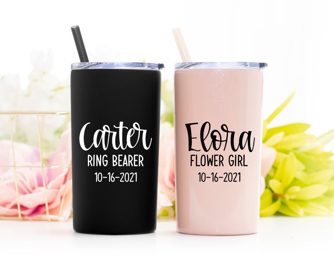 Ring Bearer Cup or Flower Girl Cup Gift for Ring Bearer or Flower Girl