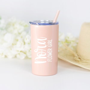 Junior Bridesmaid Tumbler or Flower Girl or Ring Bearer Tumbler