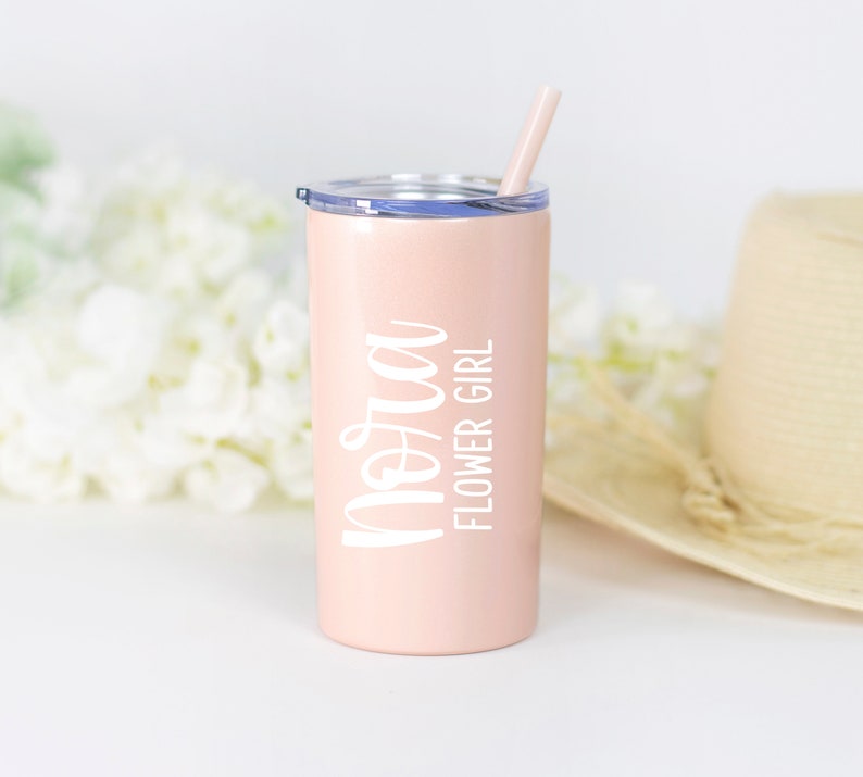 Junior Bridesmaid Tumbler or Flower Girl or Ring Bearer Tumbler