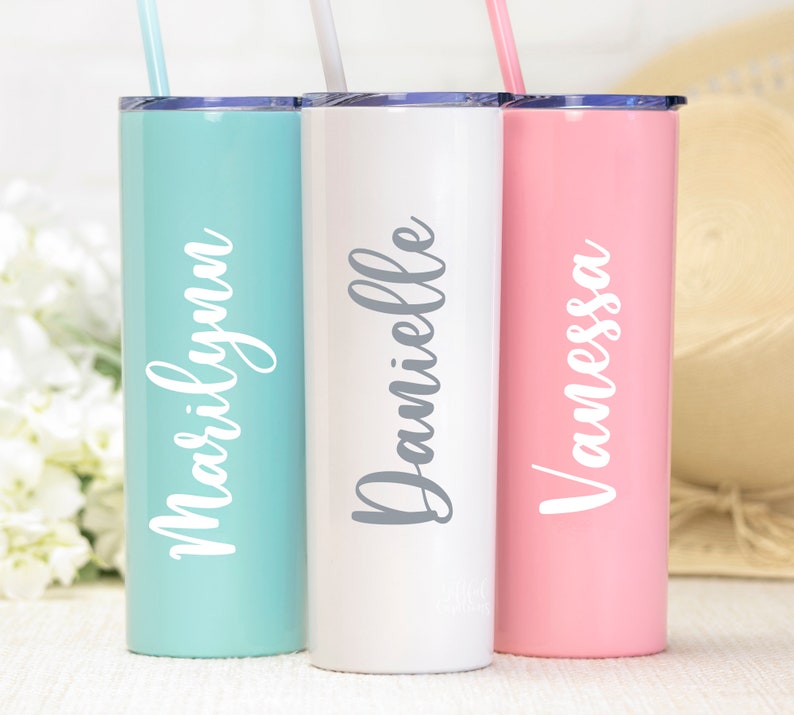 Personalized Tumbler With Name Custom Tumbler With Lid and Etsy