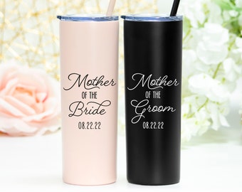 Mother of the Bride or Mother of the Groom Tumbler | Stepmother of the Bride or Groom Gift | Stepmom of the Bride Cup  | Mother of the Bride