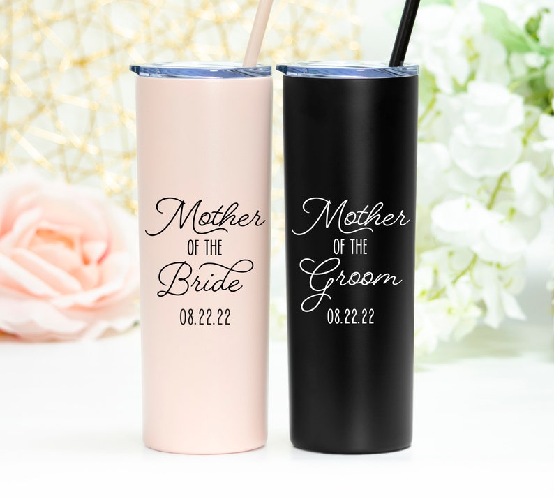 Mother of the Bride or Mother of the Groom Tumbler Stepmother of the Bride or Groom Gift Stepmom of the Bride Cup Mother of the Bride image 1