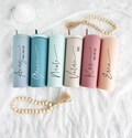 Custom Personalized Tumbler | Bridesmaid Tumbler with Straw | Vacation Cups | Bachelorette Party | Wedding | Birthday Cup | Girl's Trip
