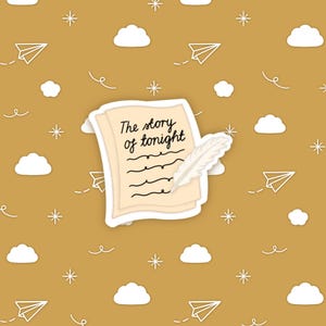 Hamilton Musical Story of Tonight Inspired Vinyl Sticker